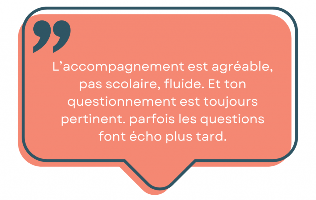 coaching : un accompagnement agréable et un questionnement pertinent