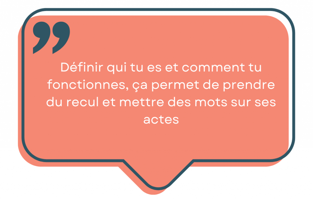 coaching : définir qui tu es et comment tu fonctionnes - recul