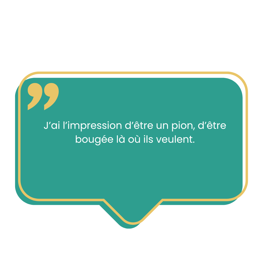 j'ai l'impression d'être un pion